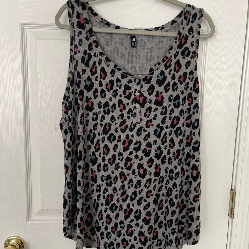 Torrid leopard sleep tank